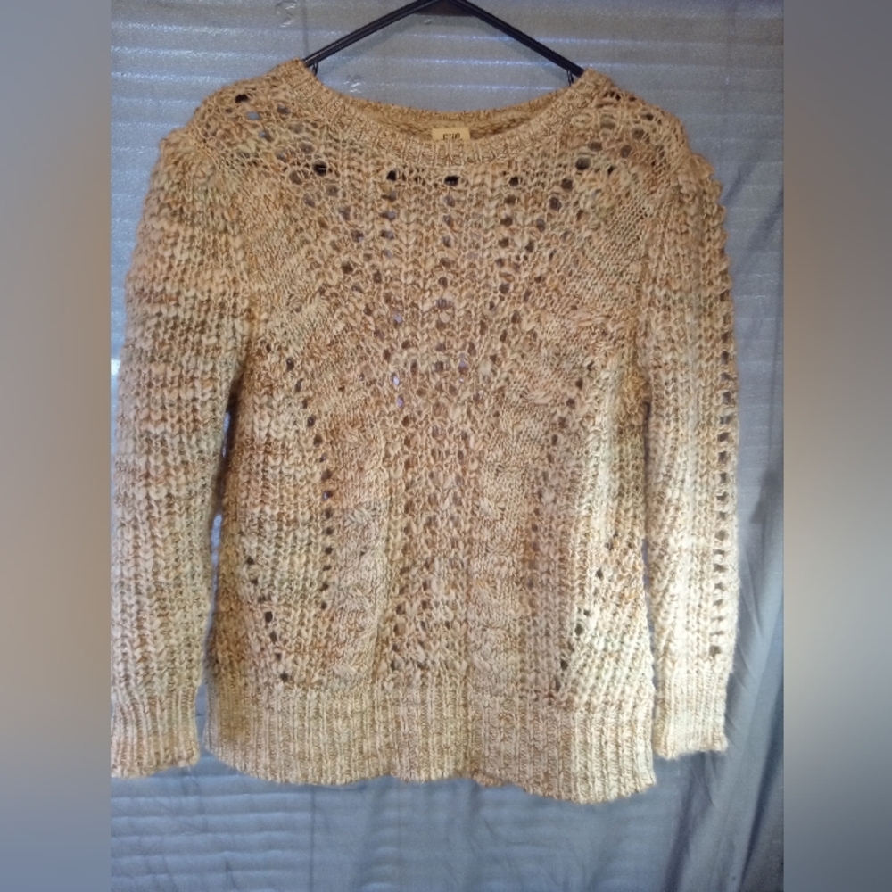 Women's Good Heart Matilda Jane Cream Knit Sweater